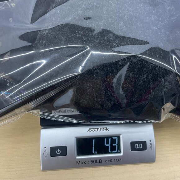 Womens Milano Black Cardigan Mohair Blend Sweater Size L Preowned - Picture 5 of 6